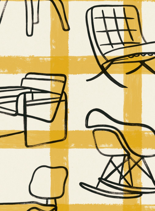 Coordonné Tapete Icónicos - Golden