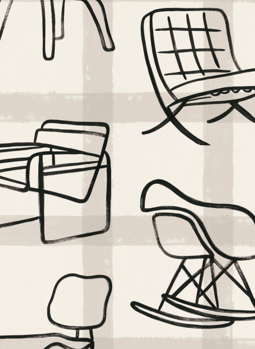 Coordonné Tapete Icónicos - Pearl