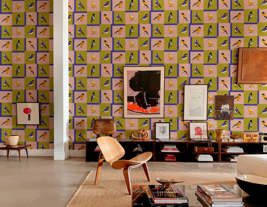 Coordonné Tapete Like a Bird