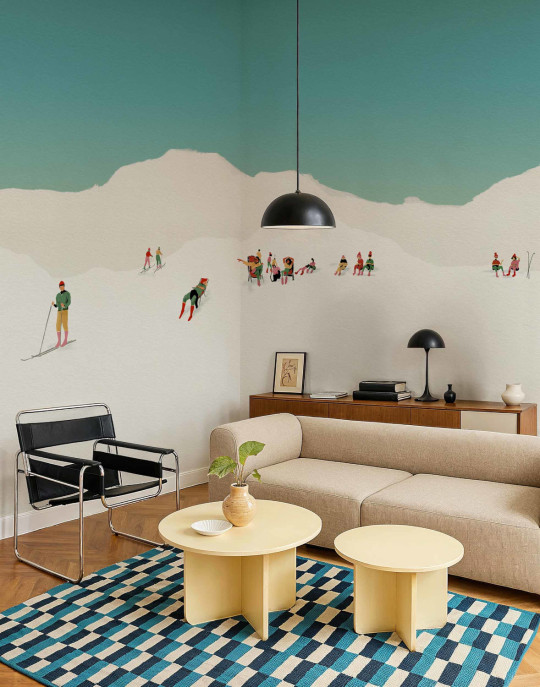 Coordonné Wandbild Apreski