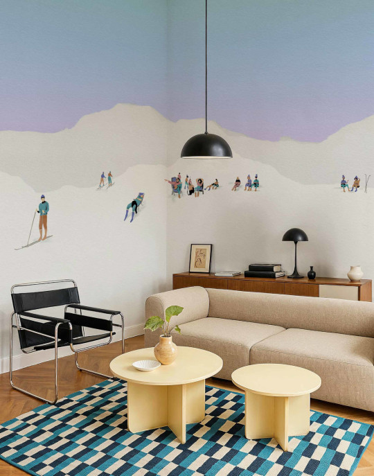 Coordonné Wandbild Apreski