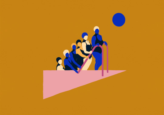 Coordonné Wandbild Equilibrio - Golden