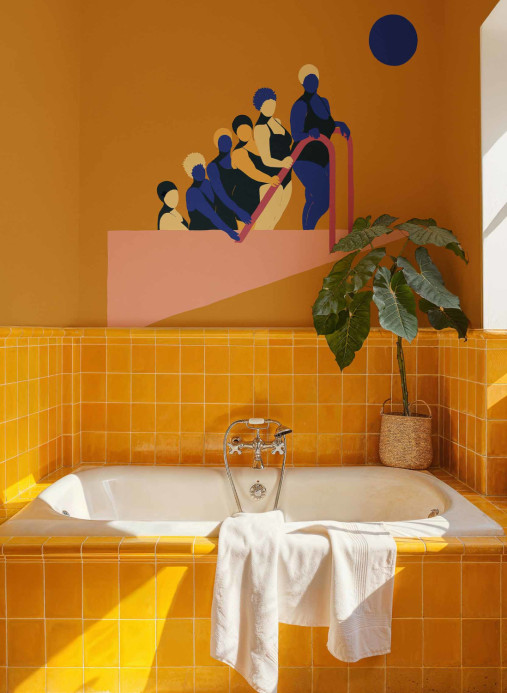 Coordonné Wandbild Equilibrio