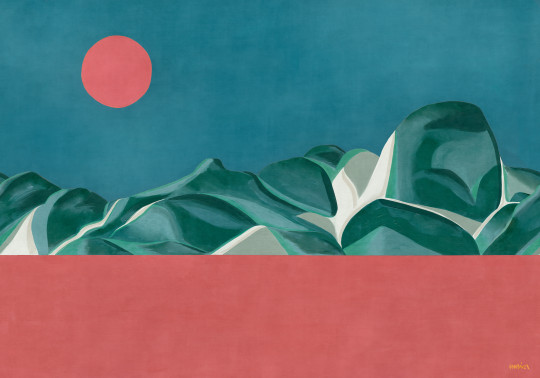 Coordonné Wandbild Escapada - Hummingbird