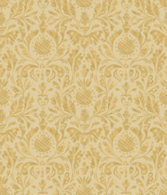 Nina Campbell Tapete Castellane - Yellow