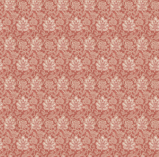 Nina Campbell Tapete Annecy - Red