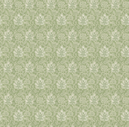 Nina Campbell Tapete Annecy - Green