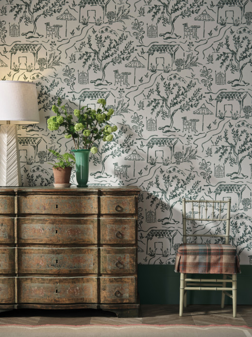 Nina Campbell Tapete La Quintinie