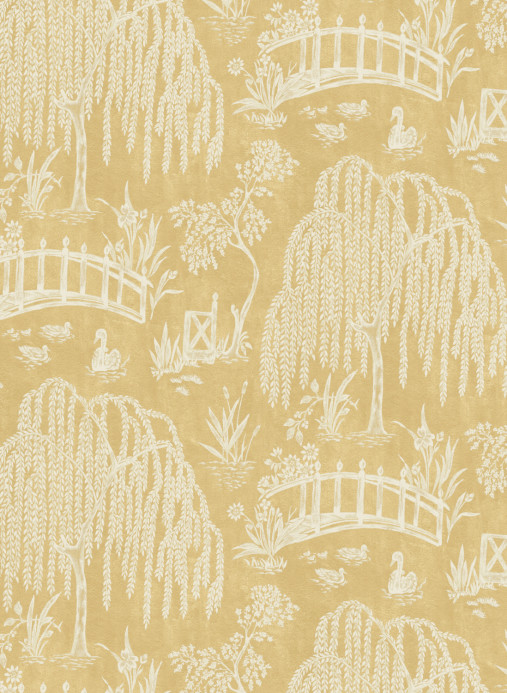 Nina Campbell Tapete Les Saules - Yellow