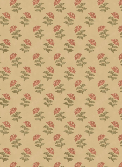 Mulberry Home Wallpaper Mulberry Sprig - Moss