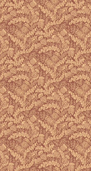 Mulberry Home Papier peint Mulberry Thistle - Plum