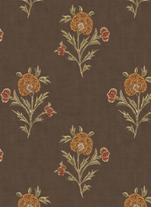 Mulberry Home Papier peint Somerton - Espresso