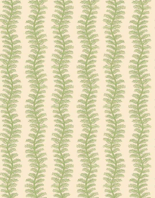 GP & J Baker Tapete Tetbury Stripe - Leaf Green