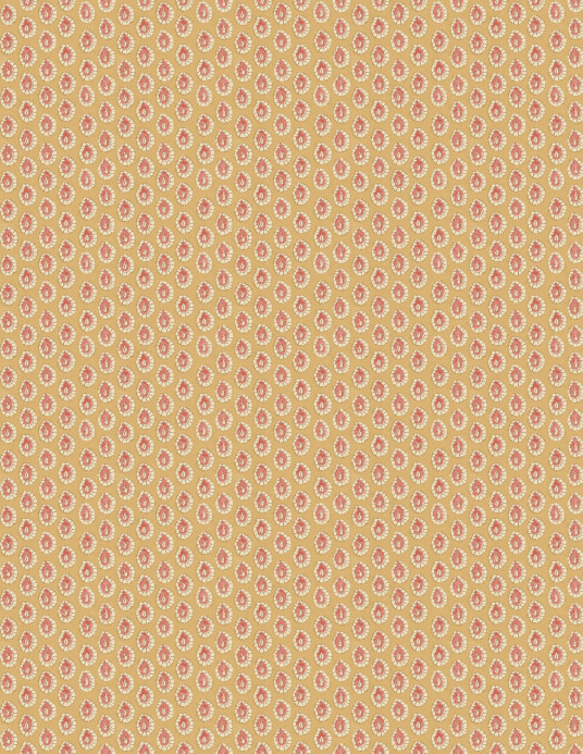 GP & J Baker Tapete Dotty - Ochre