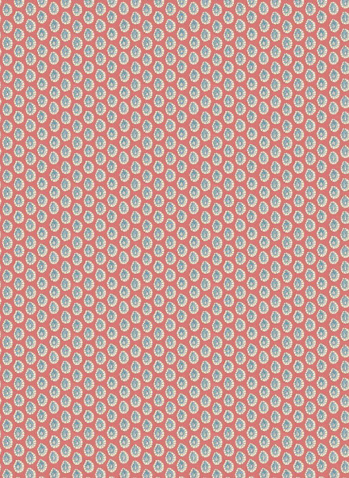 GP & J Baker Tapete Dotty - Red/ Blue