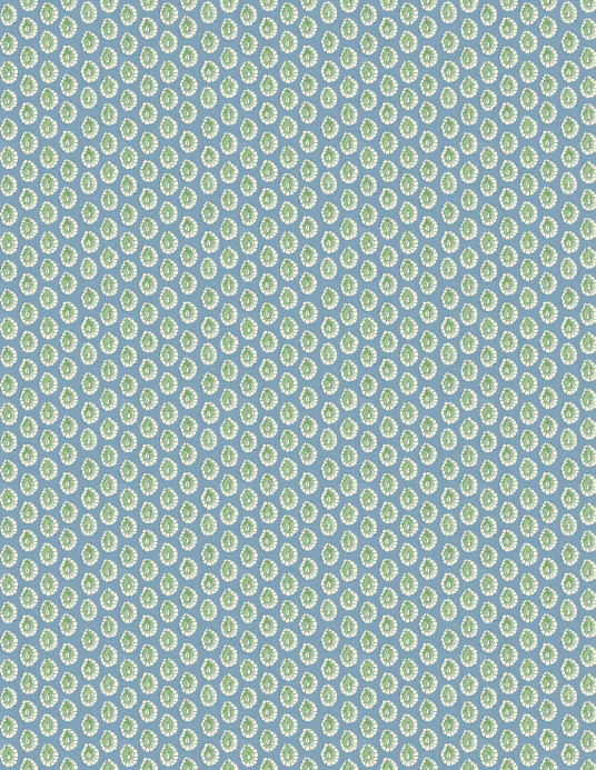 GP & J Baker Tapete Dotty - Blue/ Green
