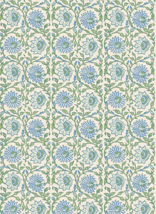 GP & J Baker Tapete Cecily - Blue/ Green