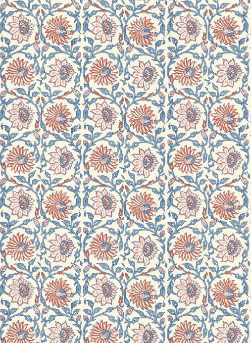 GP & J Baker Tapete Cecily - Red/ Blue