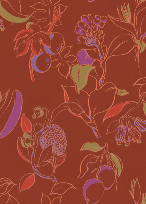 Tres Tintas Tapete Guanábana - Terracota