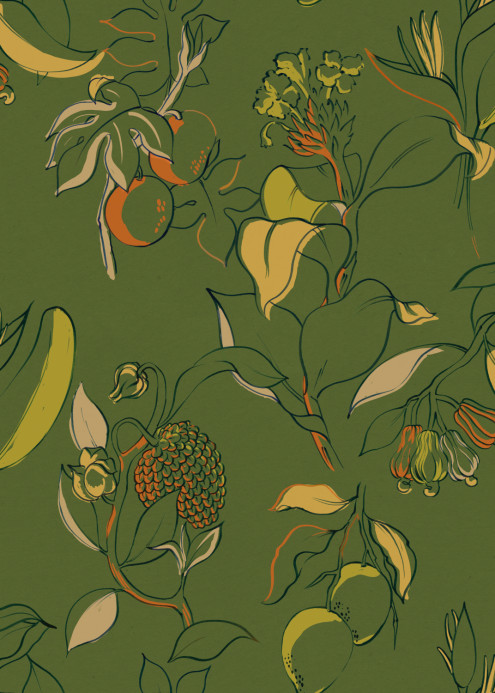 Tres Tintas Papier peint Guanábana - Lima