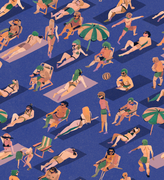 Tres Tintas Tapete Ipanema - Cobalto