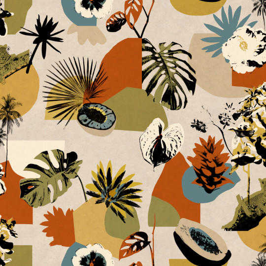 Tres Tintas Tapete Tropicalia - Arena