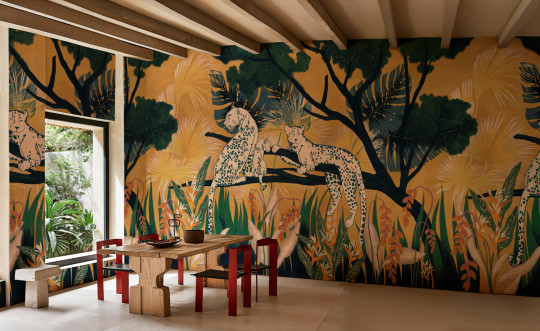 Tres Tintas Wandbild Onça