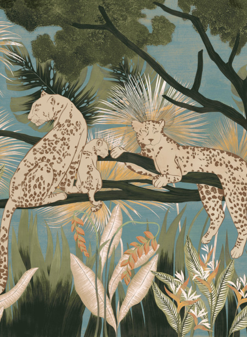 Tres Tintas Mural Onça - Índigo