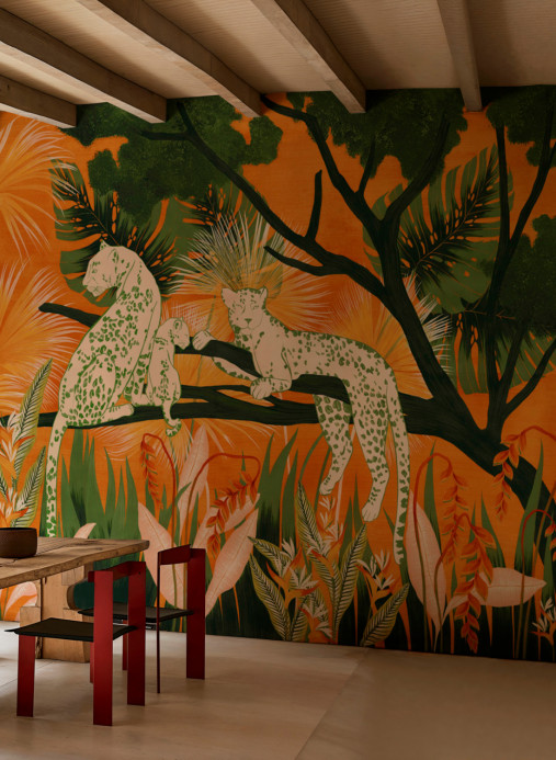 Tres Tintas Wandbild Onça