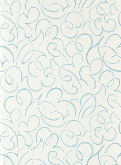 Scion Tapete Flo Swirl - Cornflower