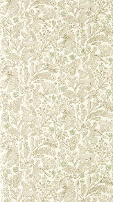 Scion Tapete Dove & Deer - Pebble