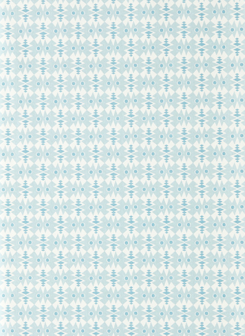 Scion Tapete Owl & Butterfly - Denim