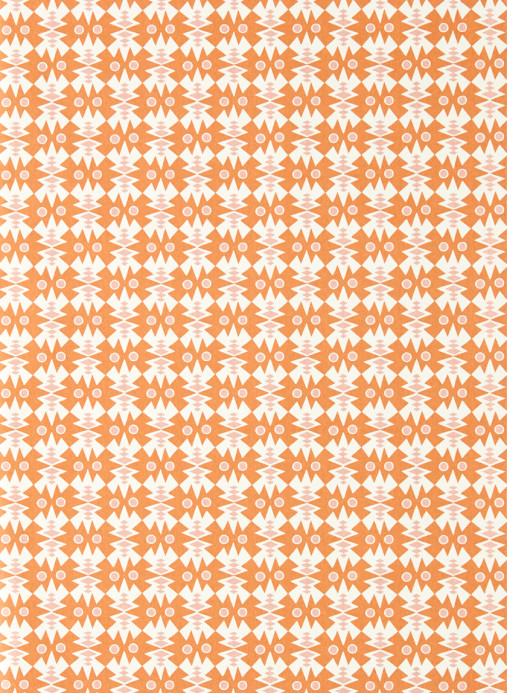 Scion Tapete Owl & Butterfly - Tangerine/ Blush