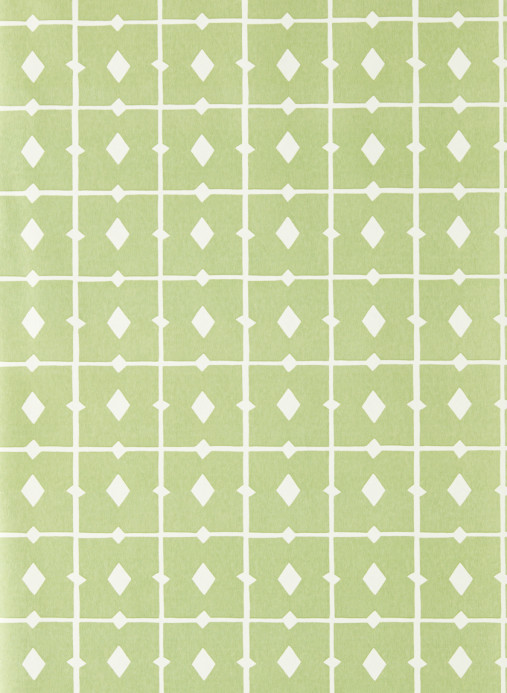 Scion Tapete Tiles - Pea Green