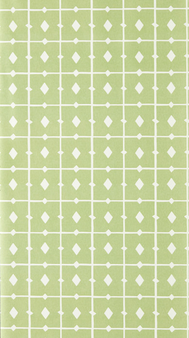Scion Tapete Tiles - Pea Green