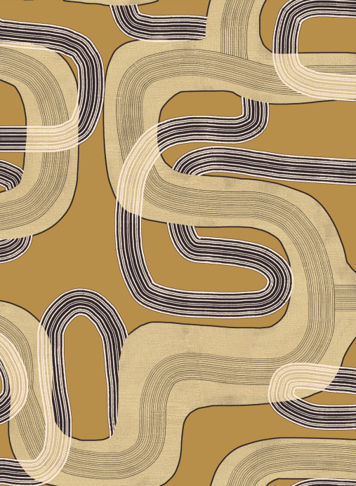 Tres Tintas Tapete Pipelines - Copper