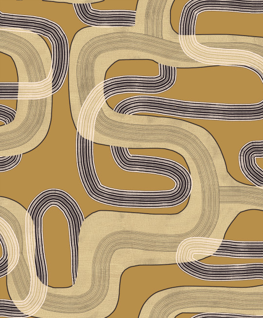 Tres Tintas Tapete Pipelines - Copper