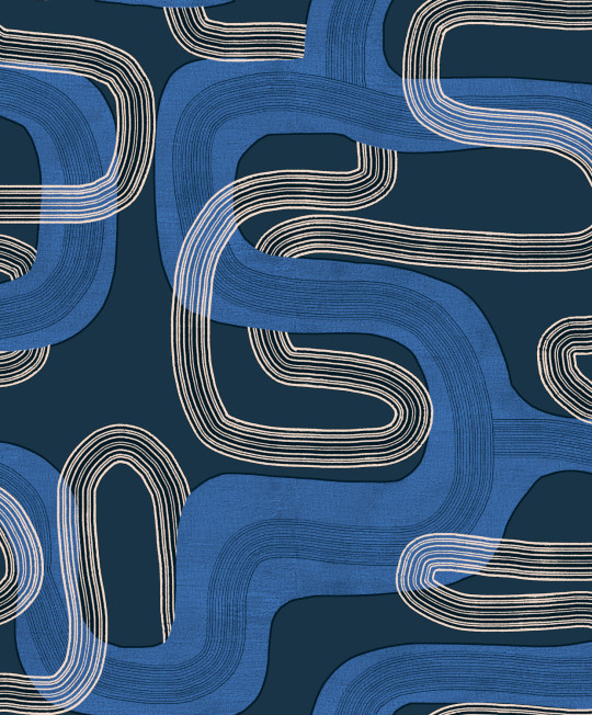 Tres Tintas Tapete Pipelines - Sky