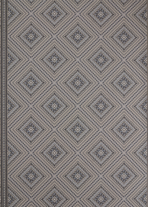 Zoffany Tapete Marquetry Trellis - Slate