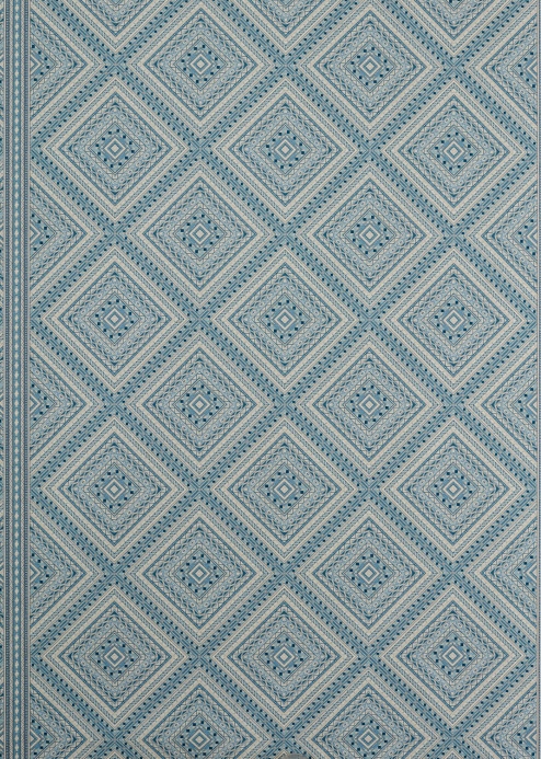 Zoffany Tapete Marquetry Trellis - Azure