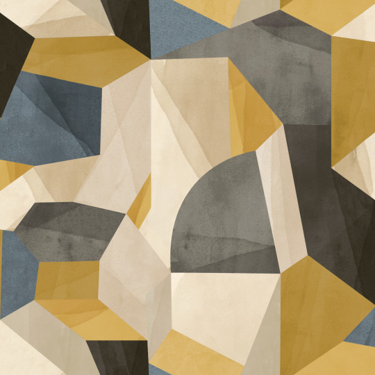 Tres Tintas Tapete Buildings - Copper