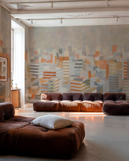 Tres Tintas Wandbild Skyline