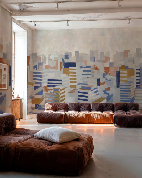 Tres Tintas Wandbild Skyline