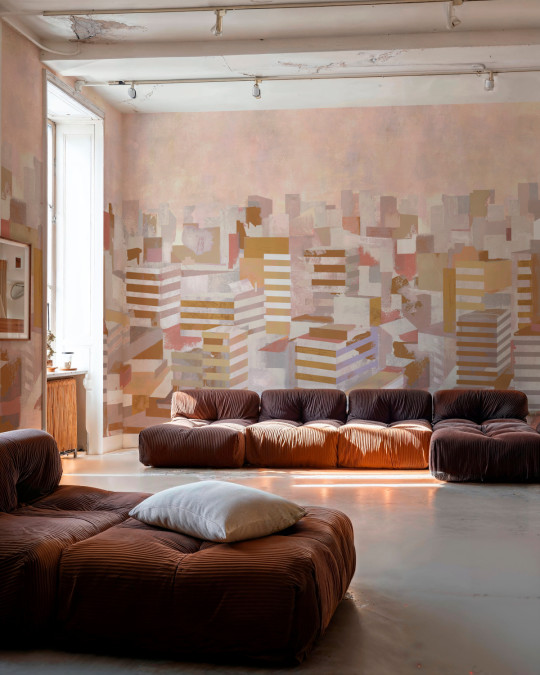 Tres Tintas Wandbild Skyline