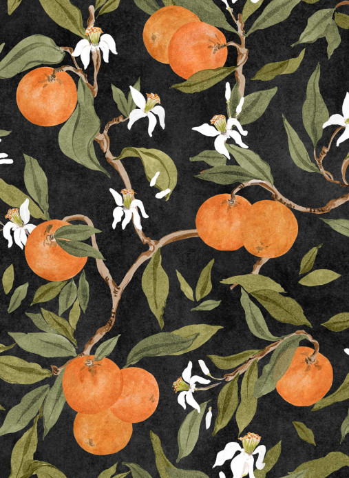 Coordonné Tapete Naranjos - Pizarra