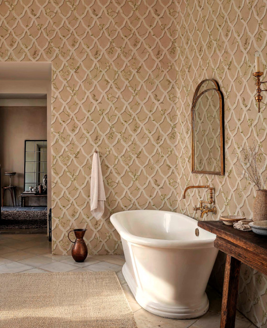 Coordonné Tapete Triana - Rosado