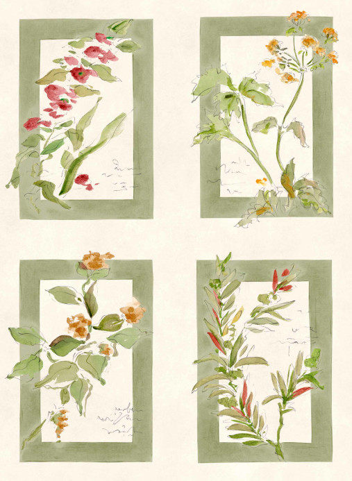 Coordonné Tapete Sta Cruz - Celadon