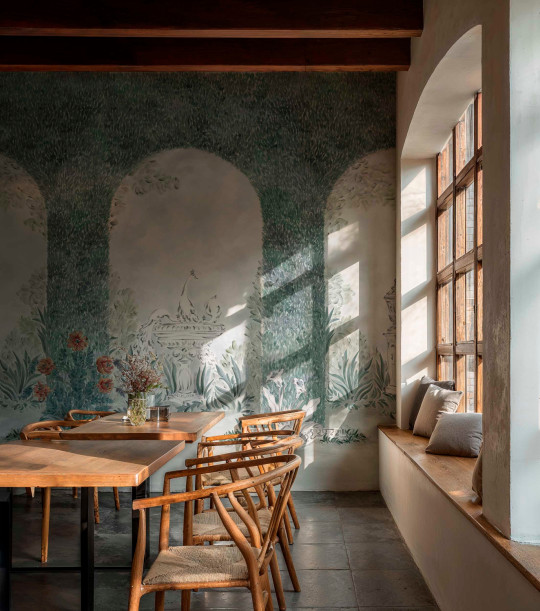 Coordonné Wandbild Alcazar - Ultramar