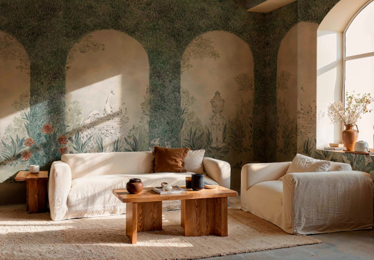 Coordonné Wandbild Alcazar - Ultramar