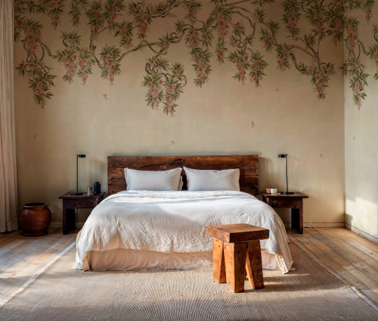 Coordonné Wandbild Abril - Rosado